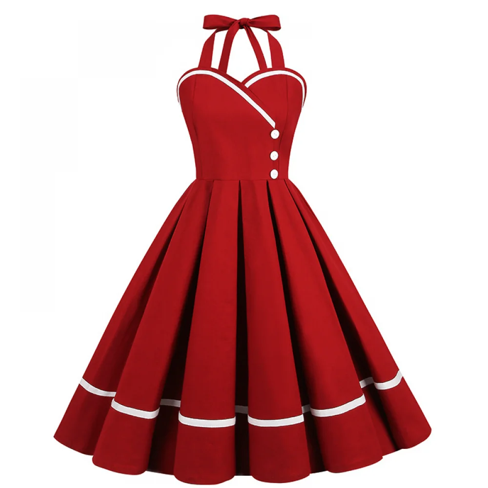 Women'S Fashion In The 80S - Halloween 50s 60s 80s Retro Dress
