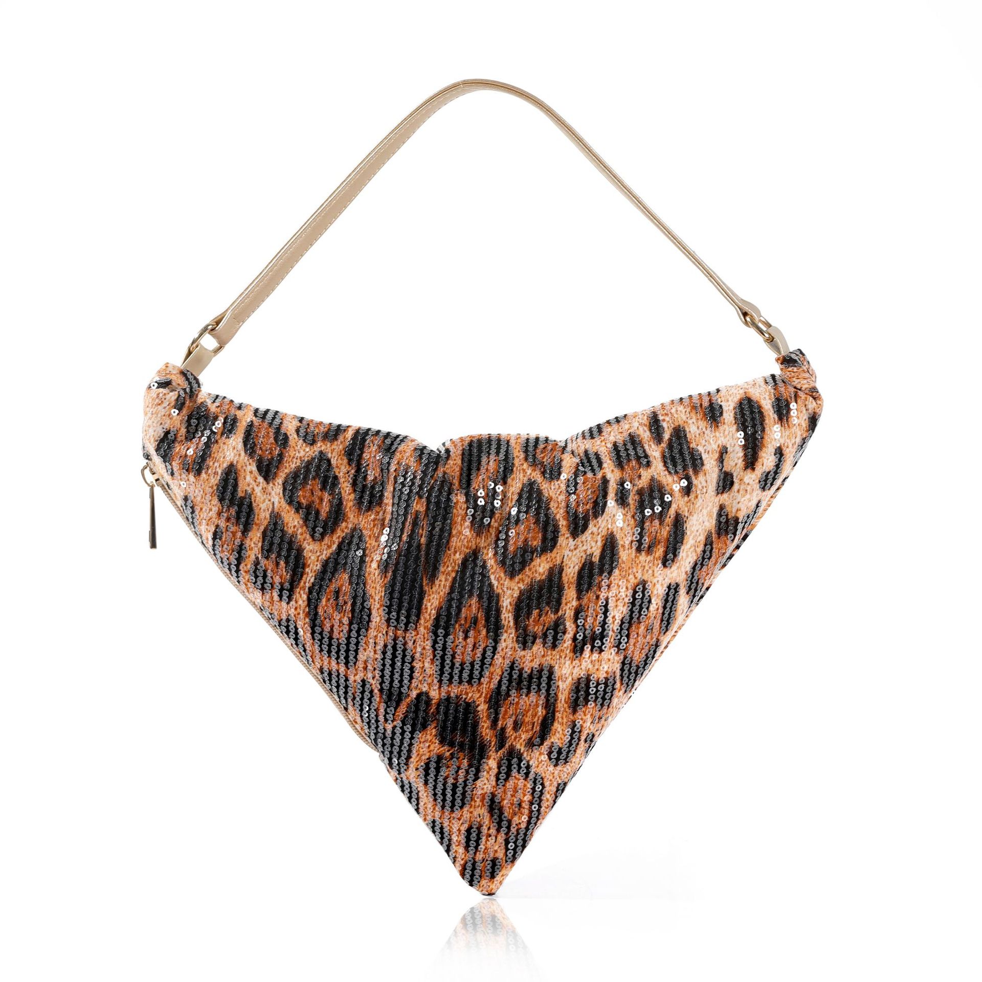 Women'S Fashion Trends 2026 Spring Summer - Leopard print crescent bag shoulder crossbody