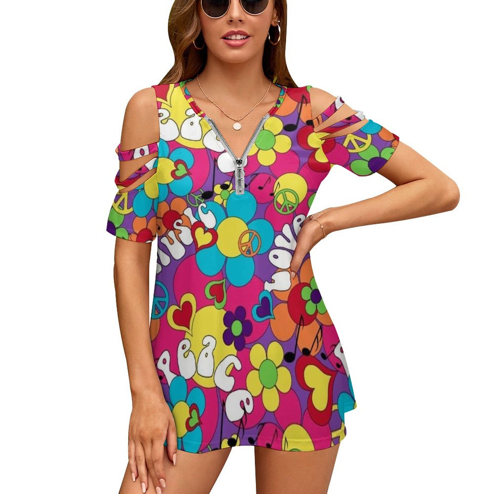 Women'S Fashion In The 1960S - 1960S Psychedelic Hippie Colors New Fashion