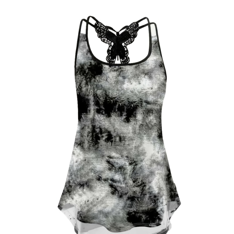 Women Fashion Vest - Plus Size 1XL-5XL Print Tank Tops