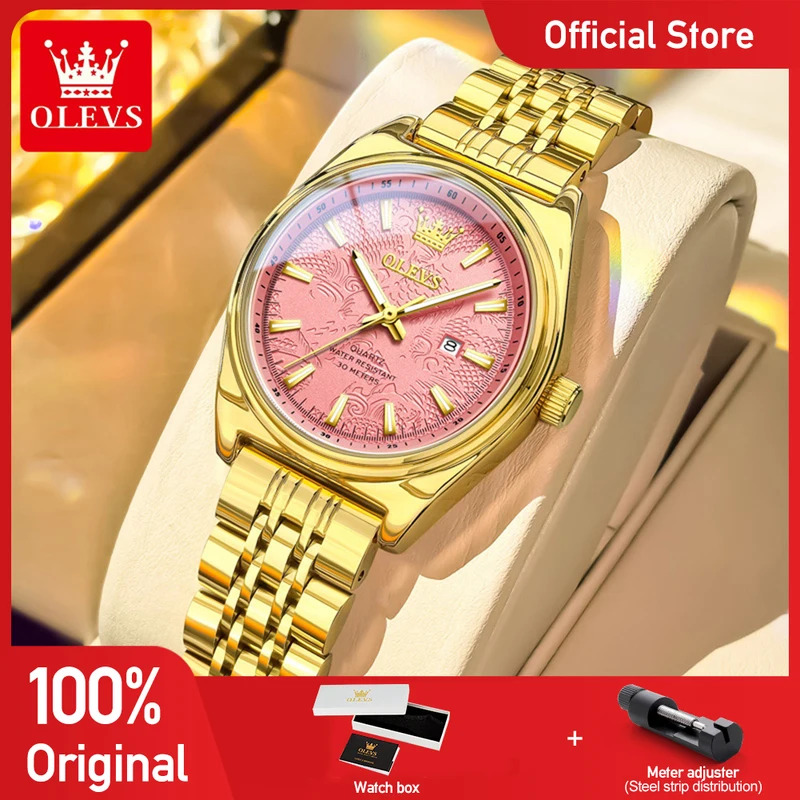 Fashion Women Watch - OLEVS New 3703 Watches Woman Elegant