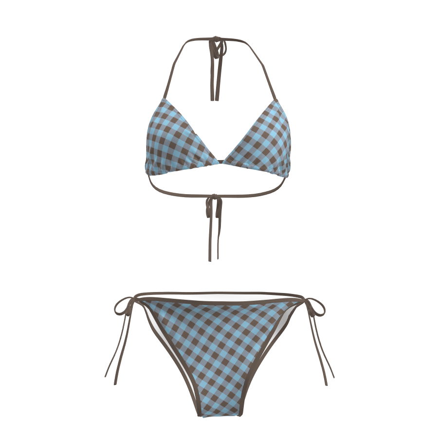 Tie Dye Two Piece - Millennium Lady Bikini Set Beach Vacation