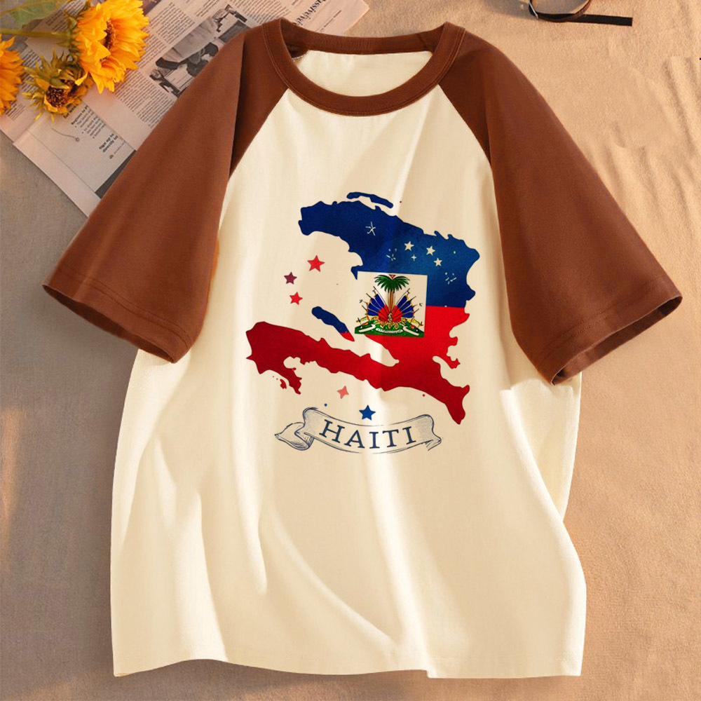 Haiti t-shirt women gothic 80s - Women'S Fashion In The 80S review and price