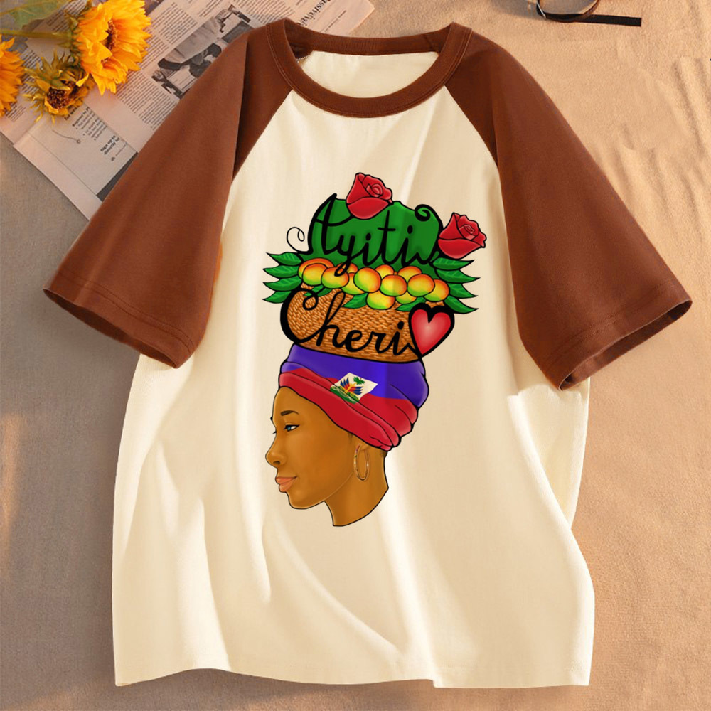Haiti t-shirt women gothic 80s - Women'S Fashion In The 80S review and price