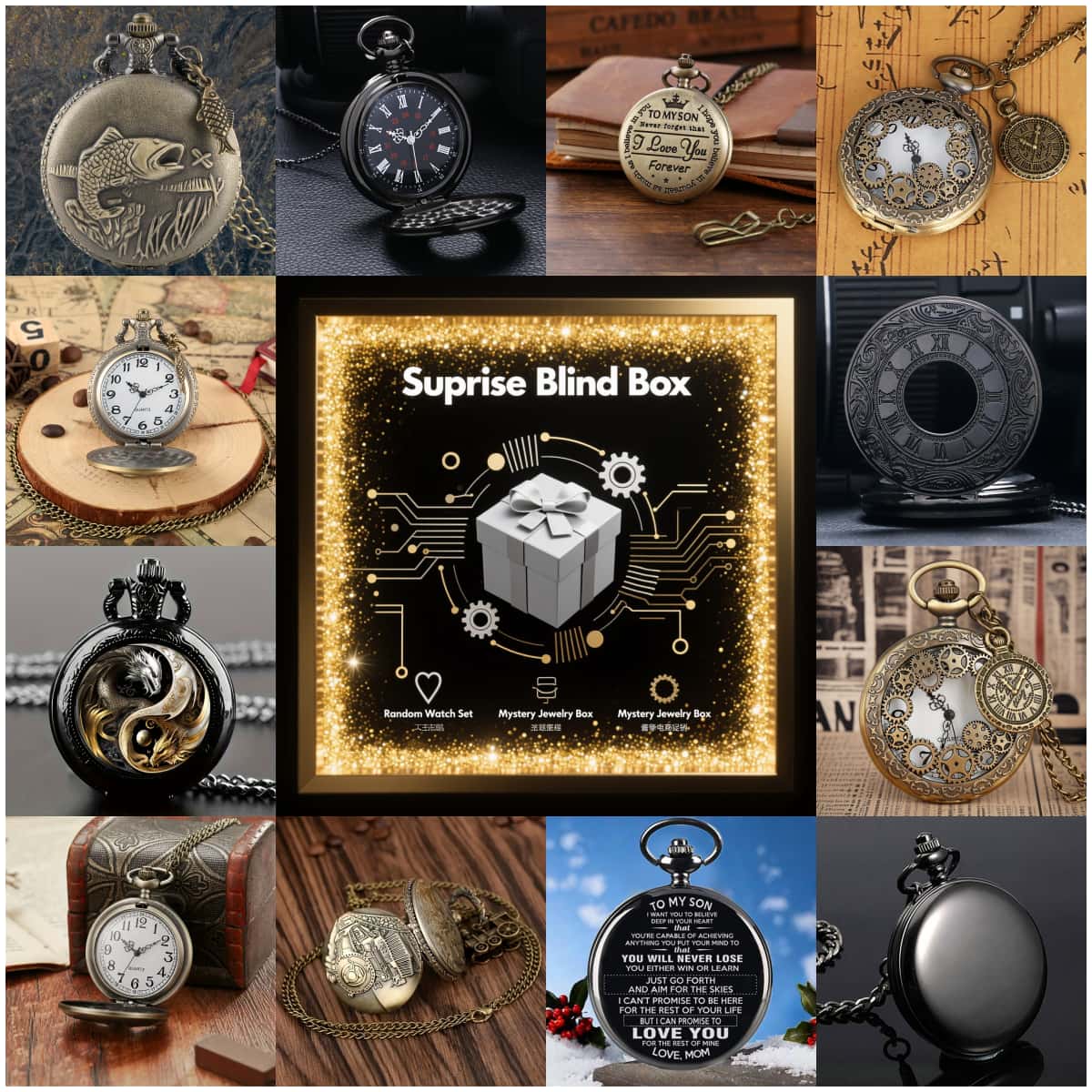 1PC Surprise Mystery Watch Bli - Fashion Women Watch review and price