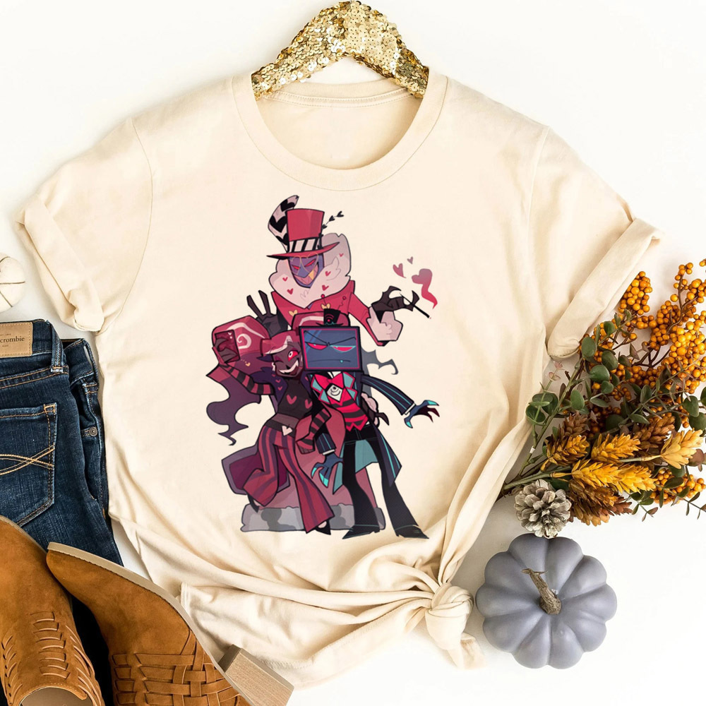 Hazbin Hotel t-shirt shoujo ko - Women'S Fashion In The 80S review and price