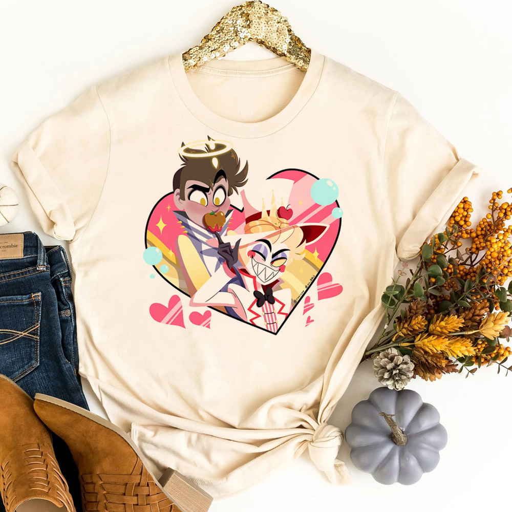 Hazbin Hotel t-shirt shoujo ko - Women'S Fashion In The 80S review and price