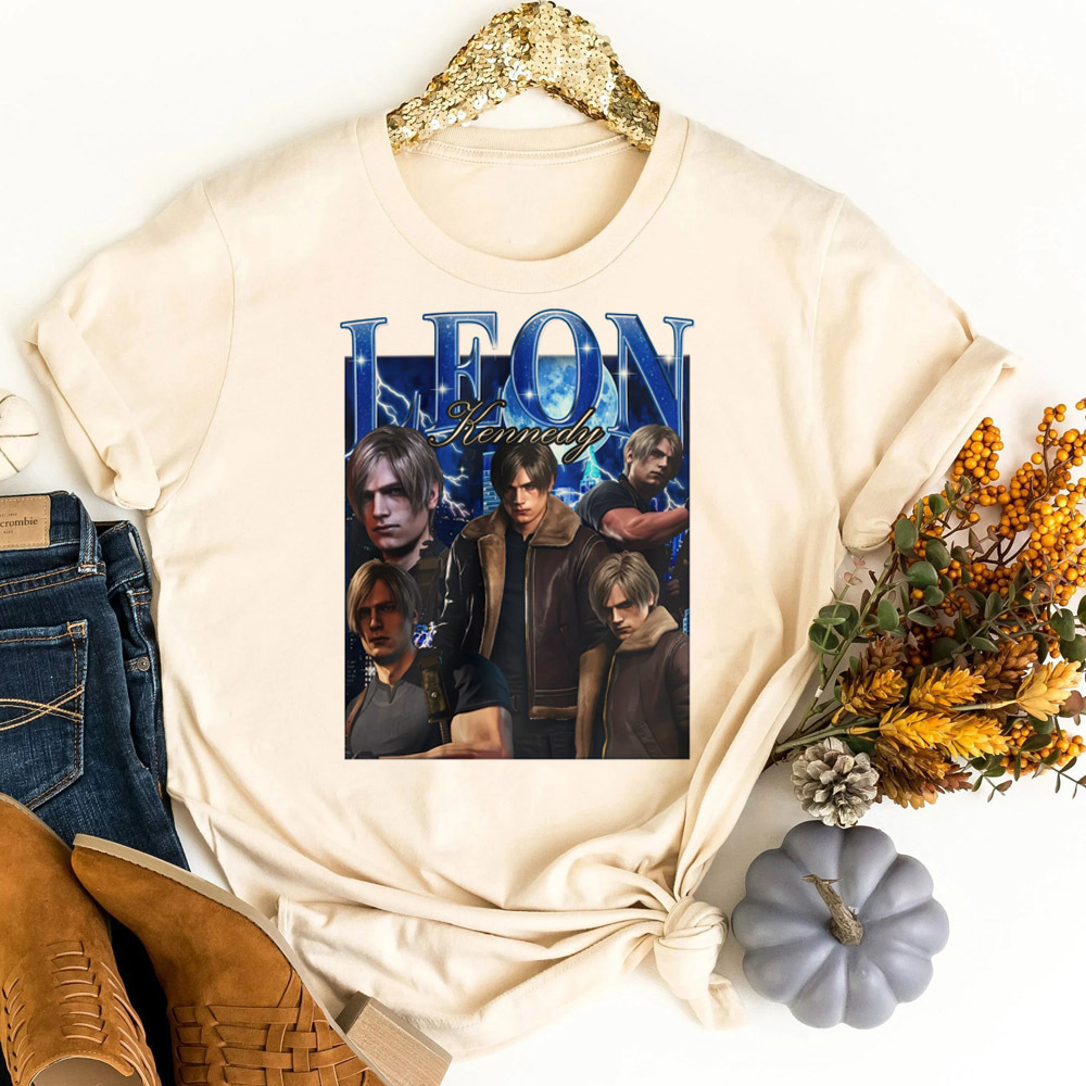 Leon Kennedy t shirt female ko - Women'S Fashion In The 80S review and price