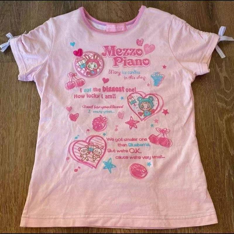 Vintage Kawaii Cute Short Slee - Women Top Fashion review and price