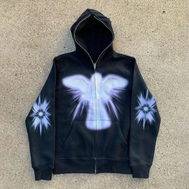Women Men Y2K Fashion Hoodie L - Women'S Fashion Zip Up Hoodies review and price