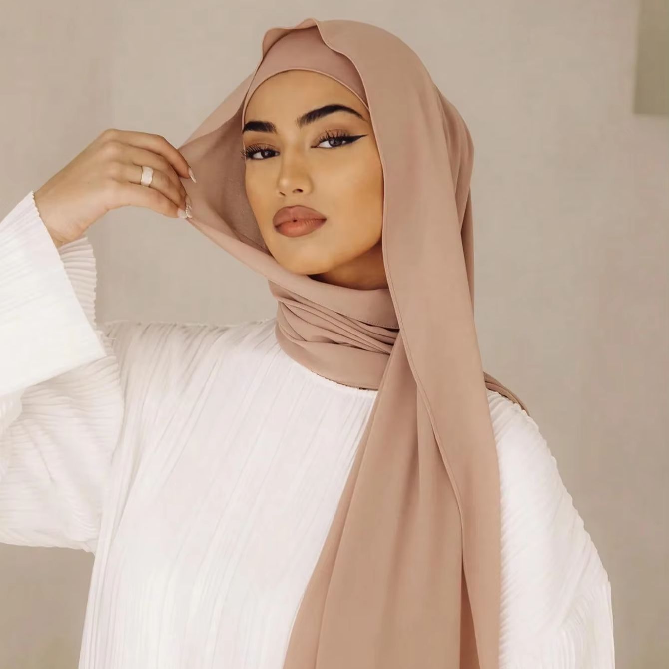 2Pcs/Set Women's Hijab Scarf A - Women Fashion Wear review and price