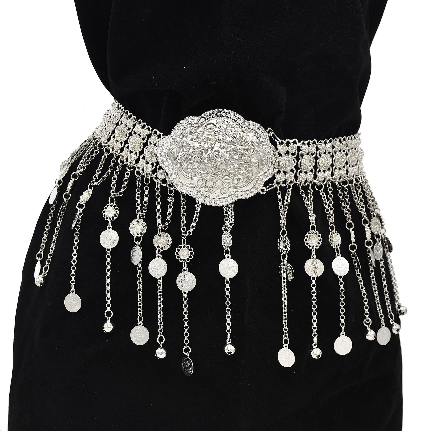 Silver Plated Moroccan Caftan  - Turkey Women Fashion review and price