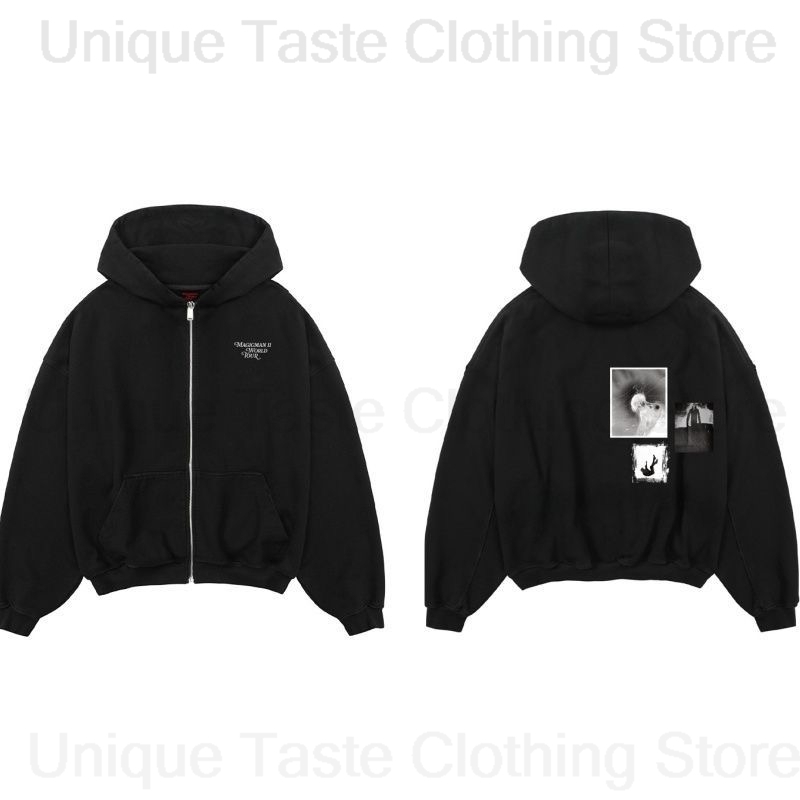 Jackson Wang MAGICMAN 2 Same Z - Women'S Fashion Zip Up Hoodies review and price