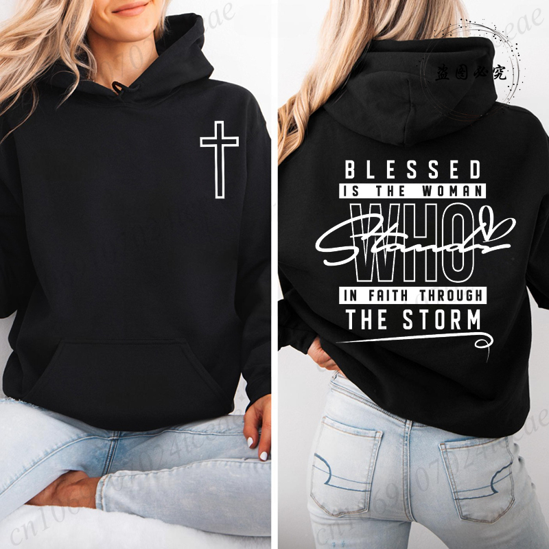 Jesus Faith Blessed Is The Wom - Women'S Fashion Zip Up Hoodies review and price