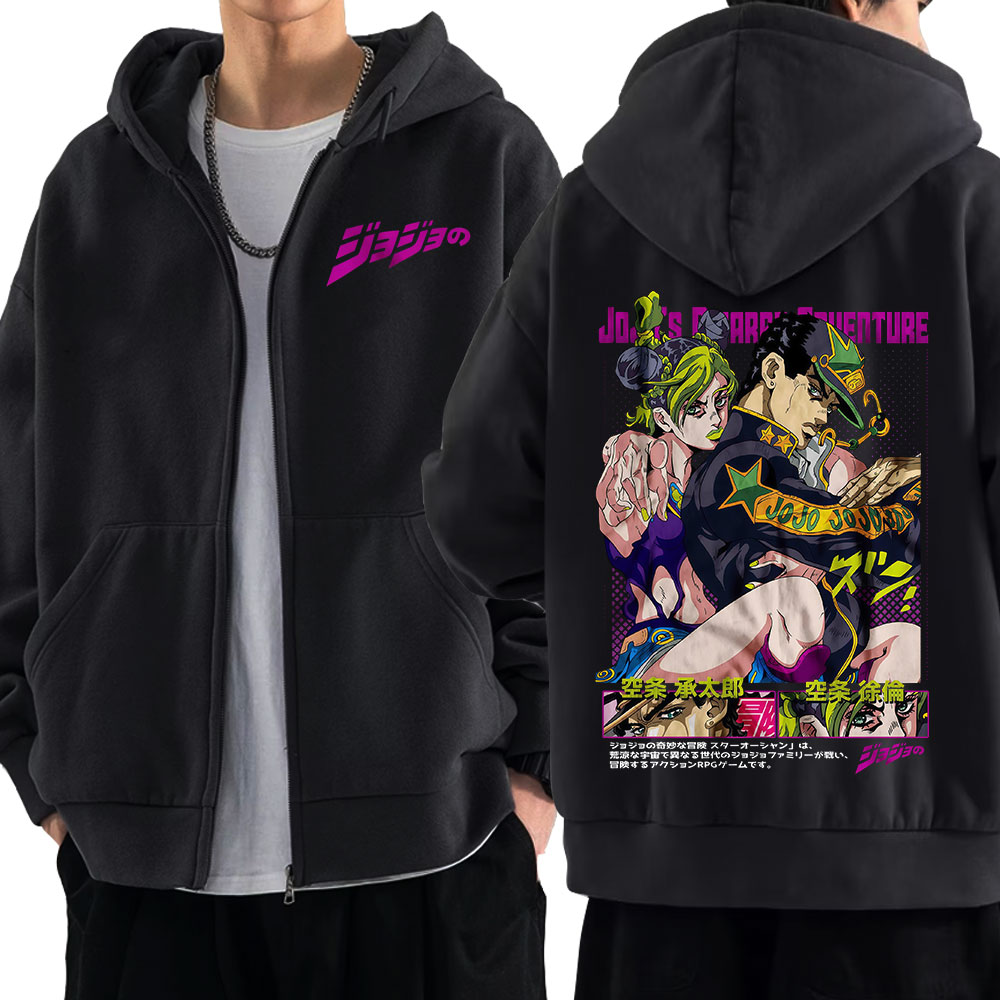 Anime Jojo Bizarre Adventure Z - Women'S Fashion Zip Up Hoodies review and price