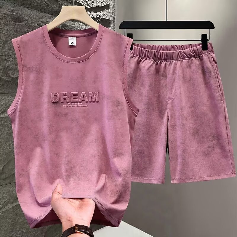 Summer 2pcs Tie Dye Vest Sets  - Tie Dye Two Piece review and price