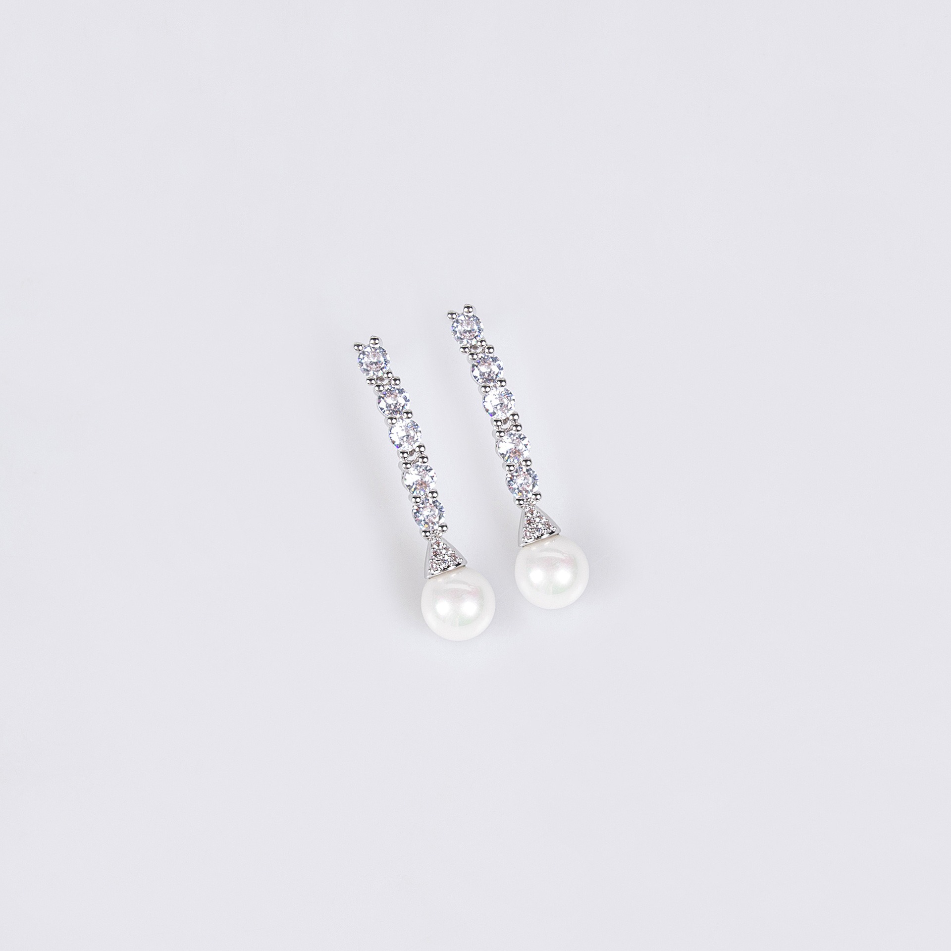 Fashion Pearls Zirconia Neckla - Women Fashion Uae review and price