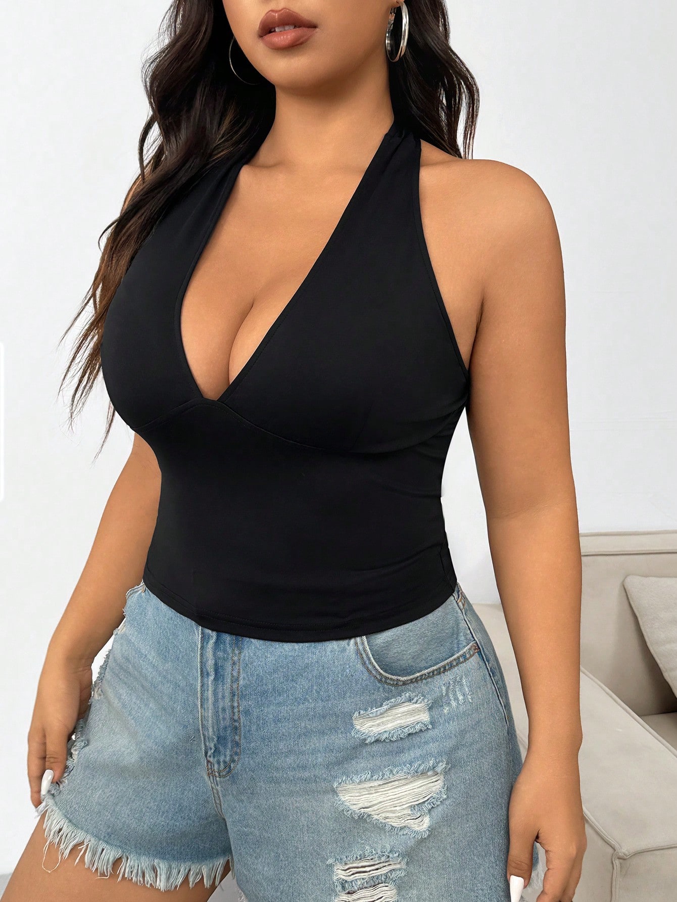 New fashion solid color plus s - Women Fashion Vest review and price