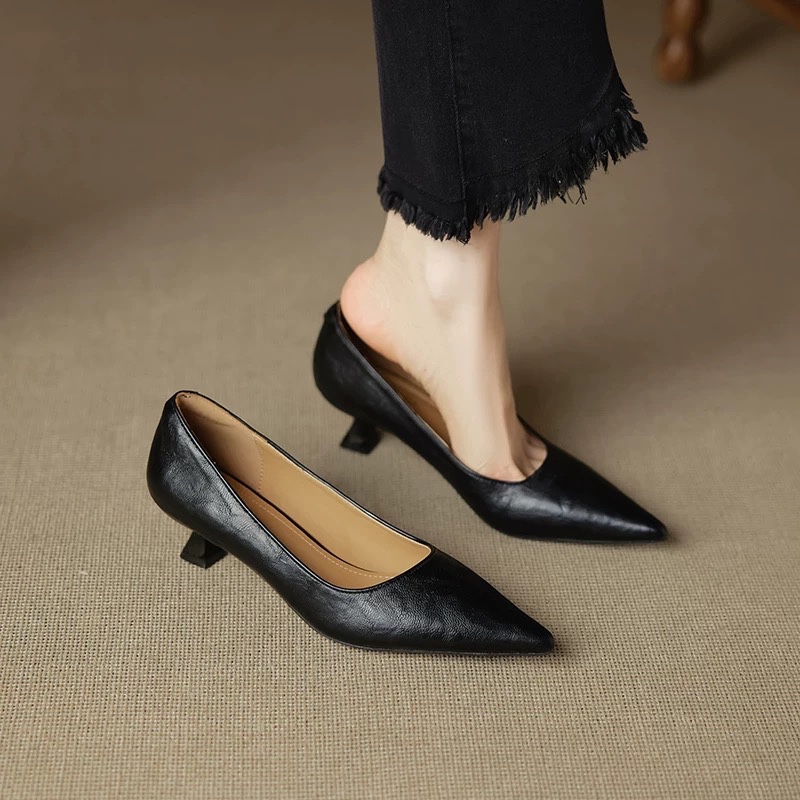 Simple Stiletto Single Shoes A - Women Fashion Wear review and price