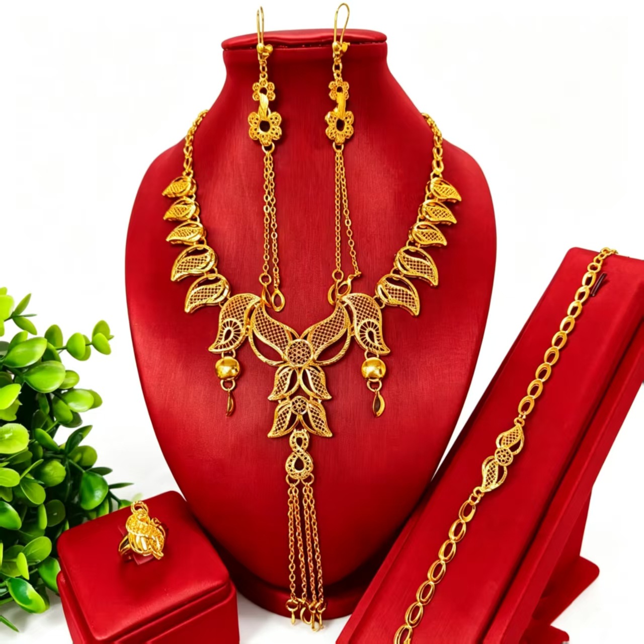 New Fashion High-End Dubai 24K - Women'S Fashion Rings Gold review and price