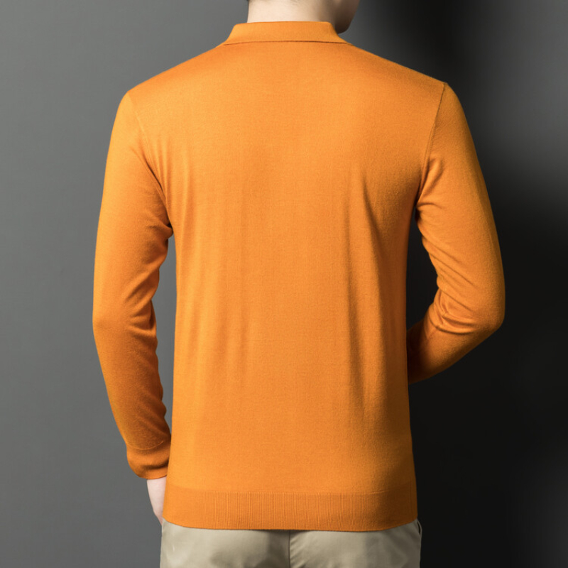 Men's pullover sweater with V- - Ribbed Knit Sweater review and price