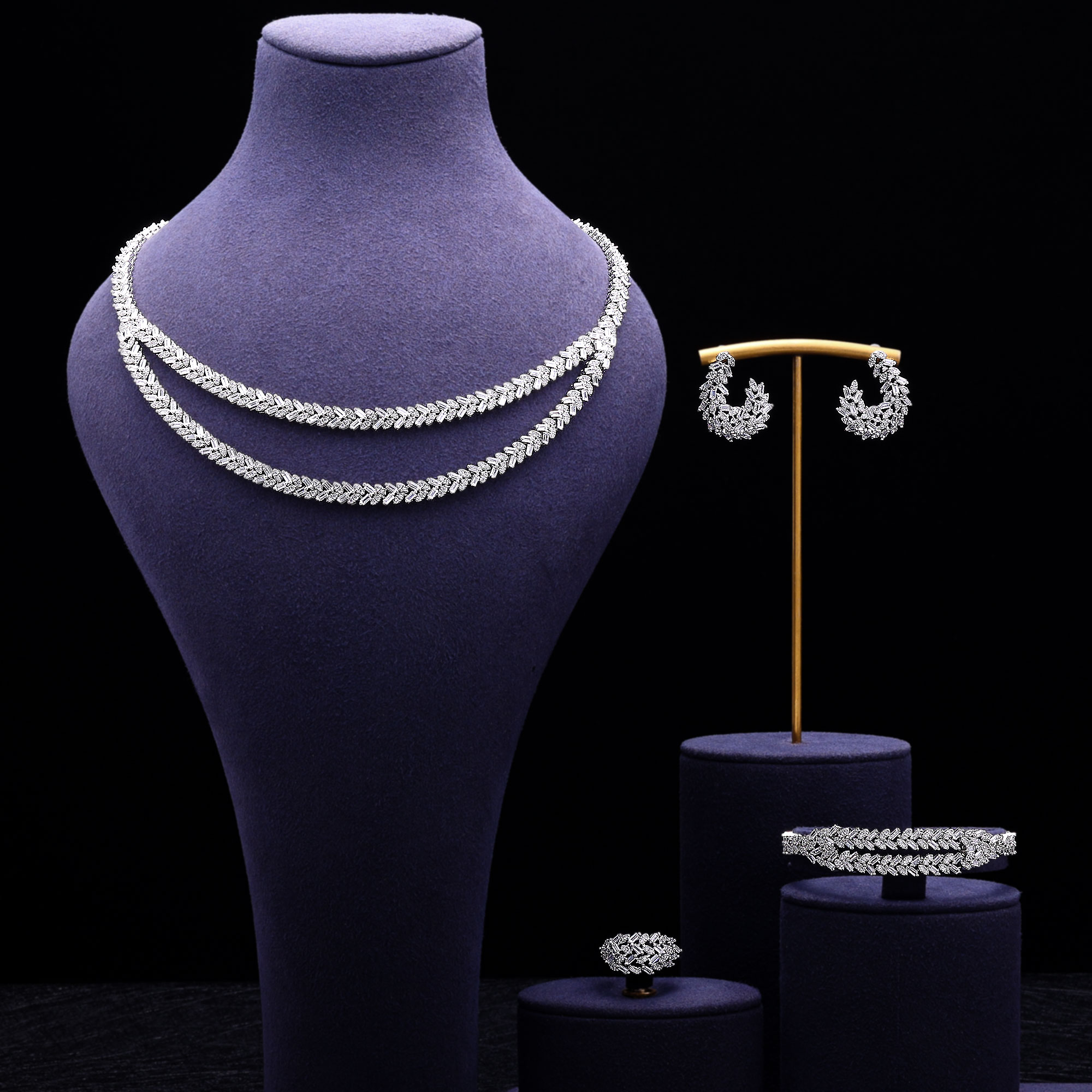 Luxury Elegant Bridal Jewelry  - Women Fashion Uae review and price