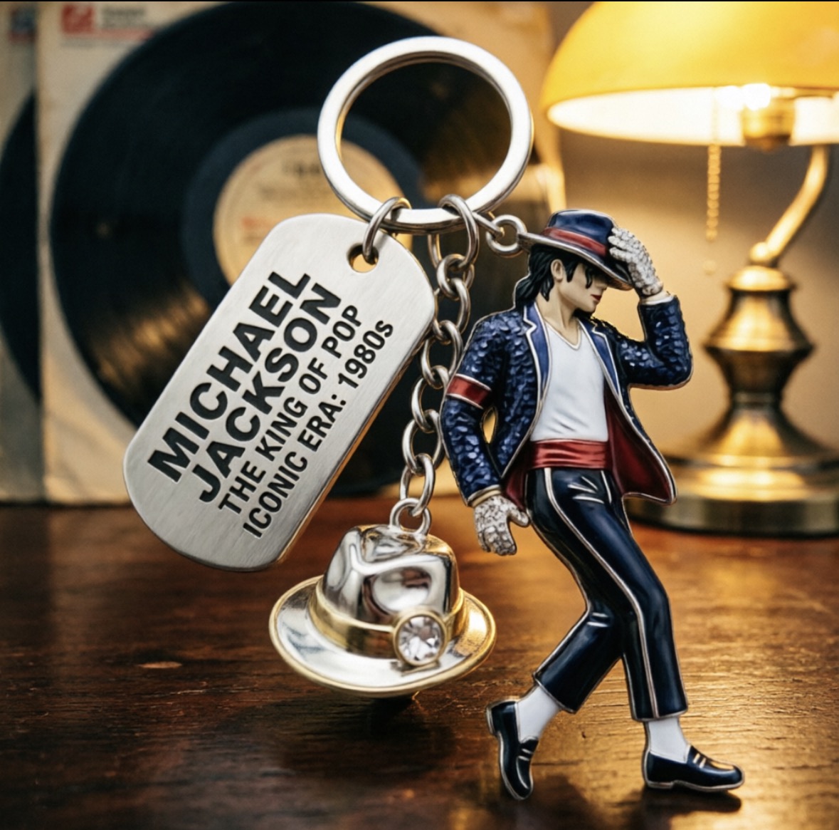 Michael Jackson Keychain, Clas - Women'S Fashion Gifts review and price
