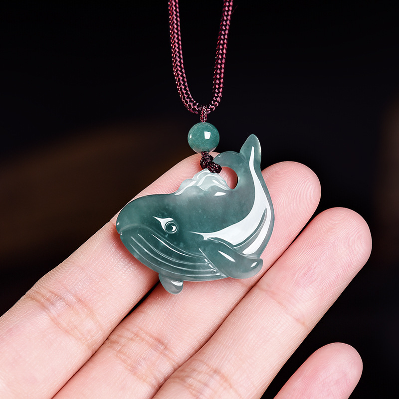 Natural Burmese Jadeite Whale  - Women'S Fashion Gifts review and price
