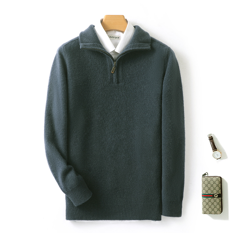 Autumn/Winter New Men's 100% P - Ribbed Knit Sweater review and price