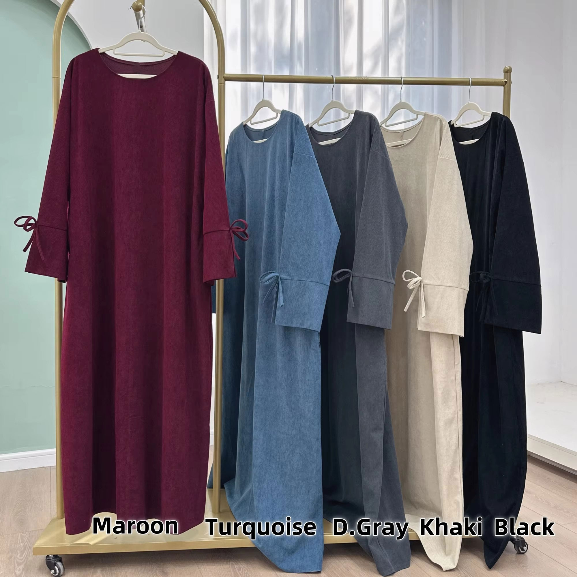 Ramadan Bow-knot Dubai Abaya D - Turkey Women Fashion review and price