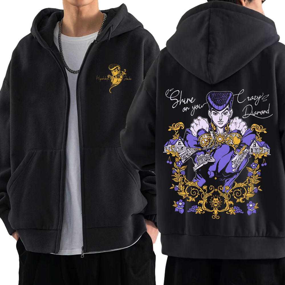 Anime Jojo Bizarre Adventure Z - Women'S Fashion Zip Up Hoodies review and price