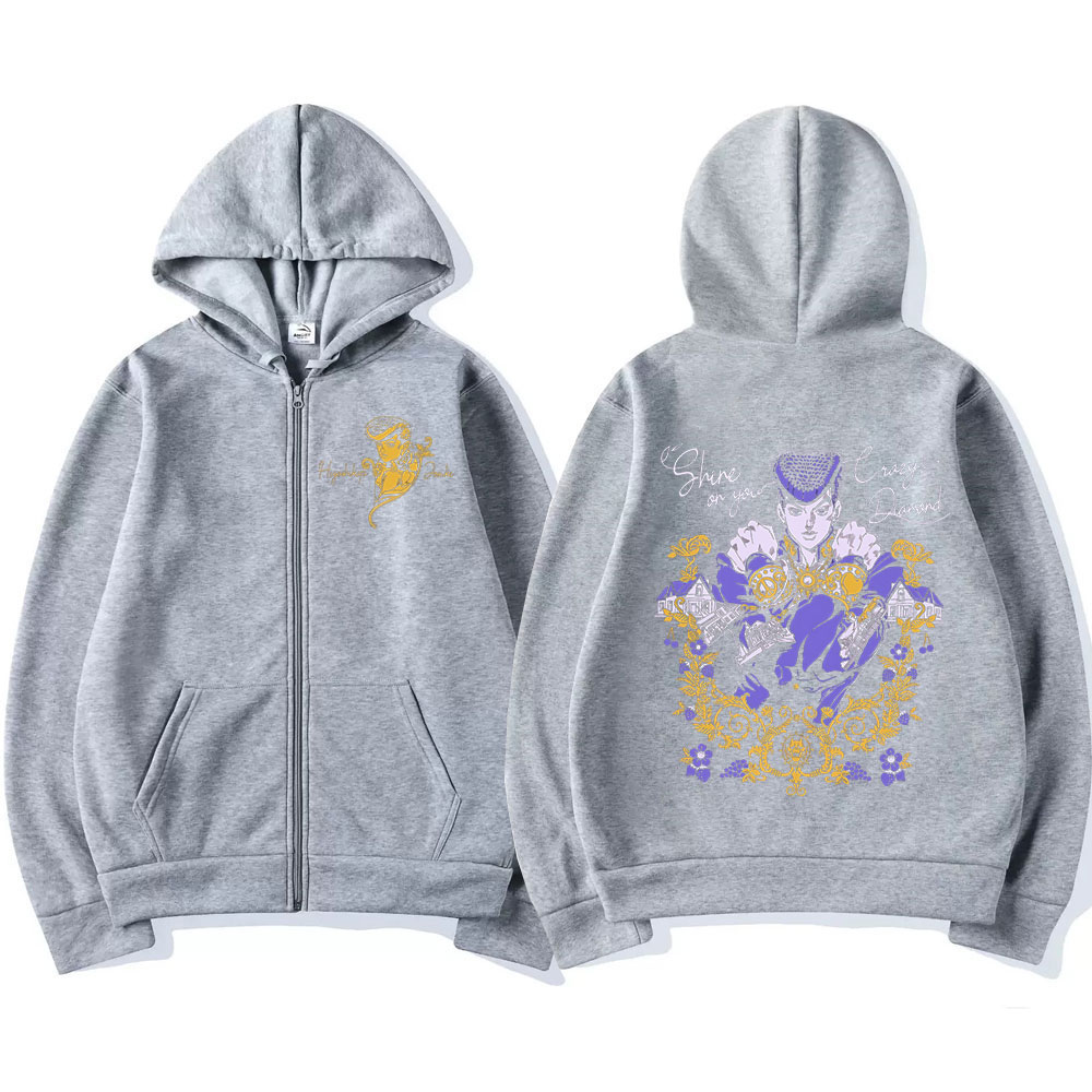 Anime Jojo Bizarre Adventure Z - Women'S Fashion Zip Up Hoodies review and price