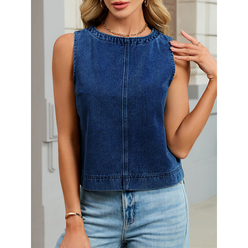 Benuynffy Casual Round Neck De - Women Fashion Vest review and price