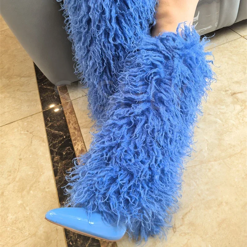 Fashion Candy Colored Plush Kn - Women'S Fashion Magazine review and price