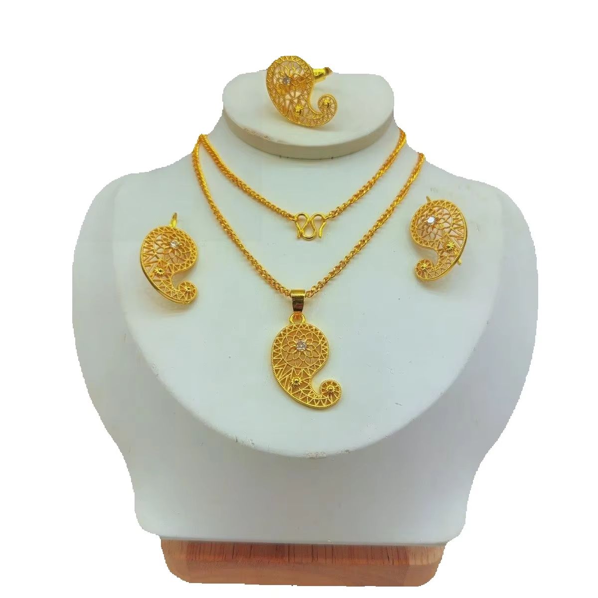 New Fashion High-End Dubai 24K - Women'S Fashion Rings Gold review and price