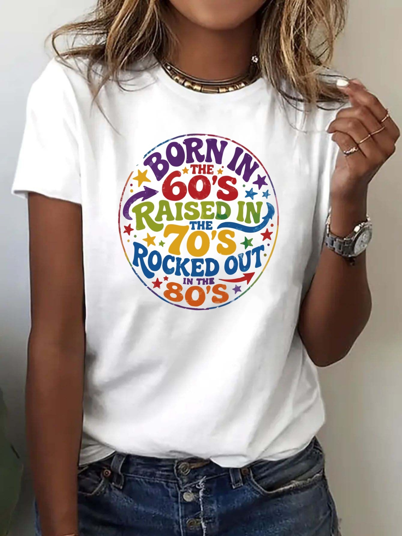 Women's fashion crew-neck shor - Women'S Fashion In The 1960S review and price