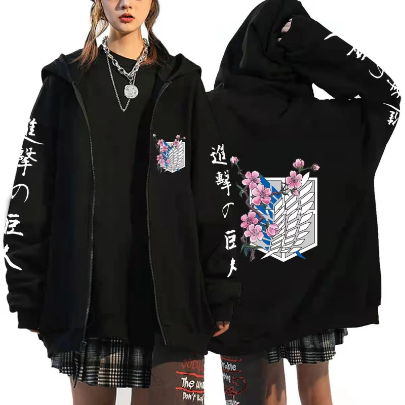 Anime Zipper Hoodie Sports Coa - Women'S Fashion Zip Up Hoodies review and price