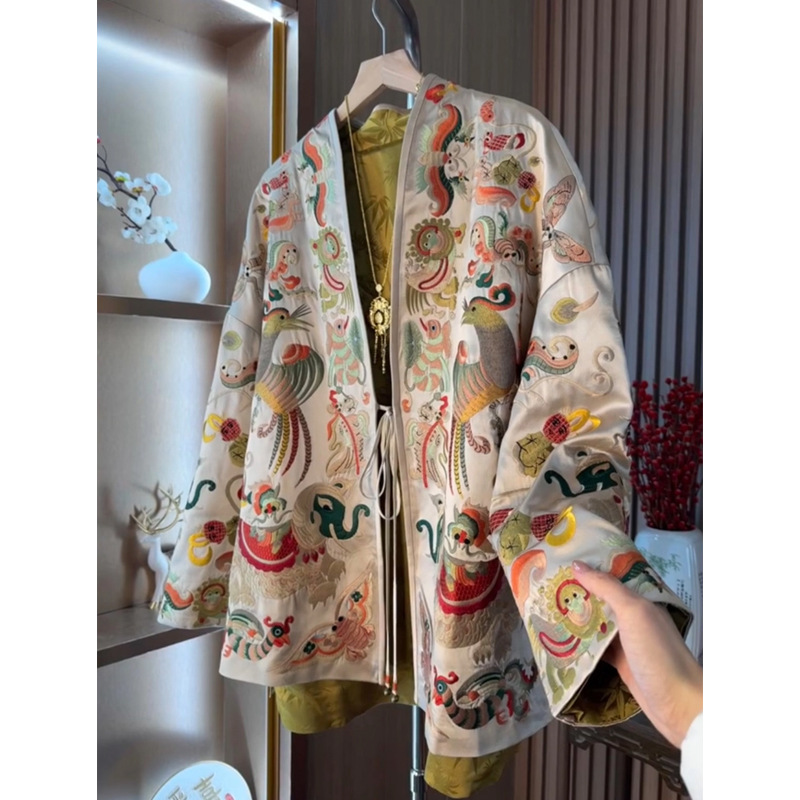New Chinese Style Kimono Cardi - Women Top Fashion review and price
