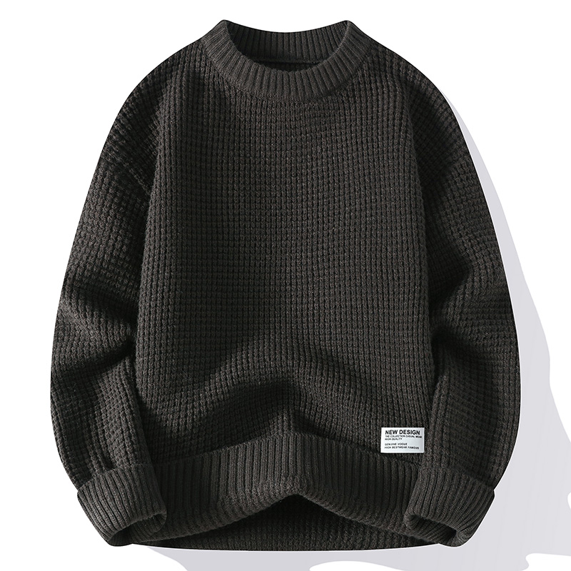 Sweater For Men Autumn Fashion - Ribbed Knit Sweater review and price