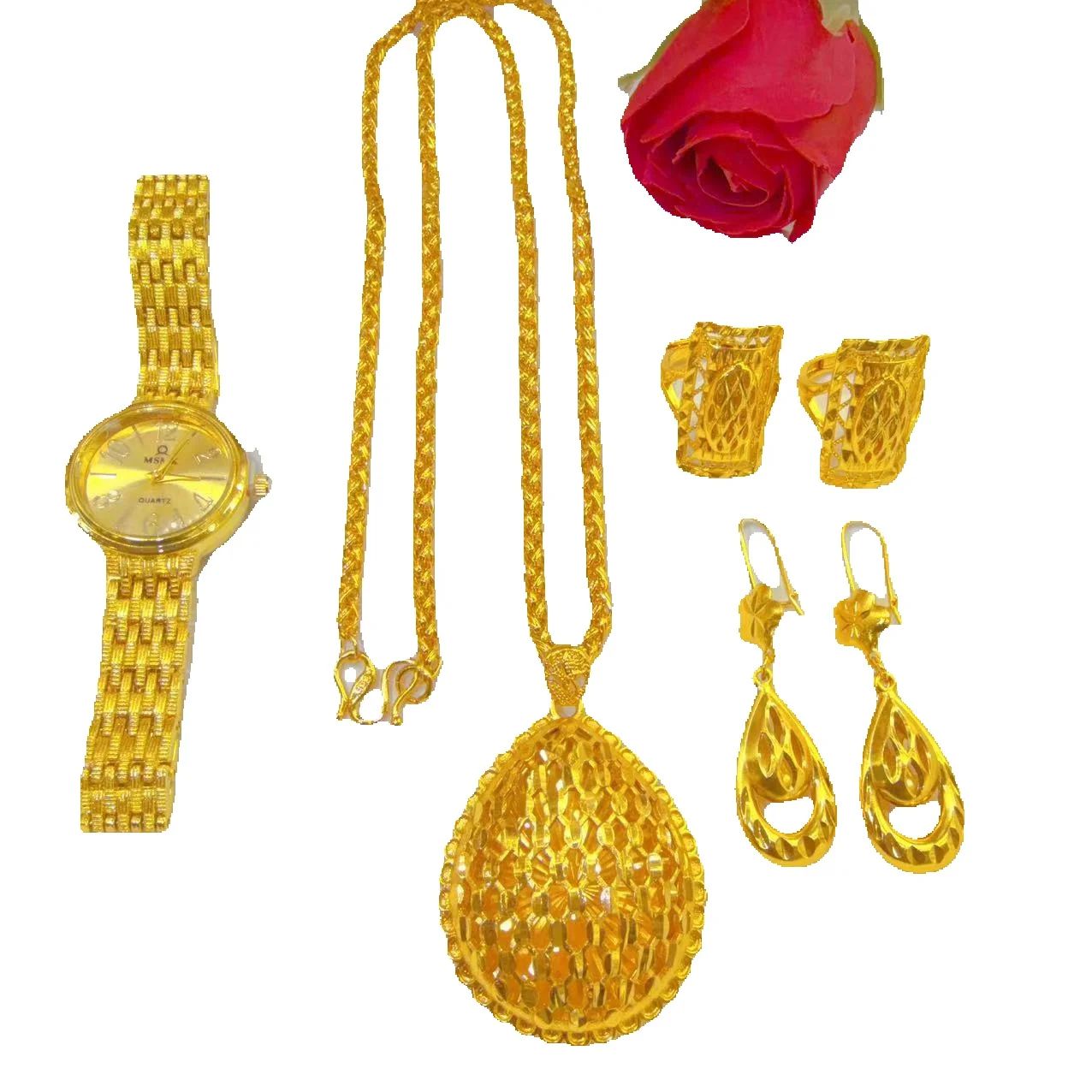 New Dubai Fashion High end 24K - Women'S Fashion Rings Gold review and price