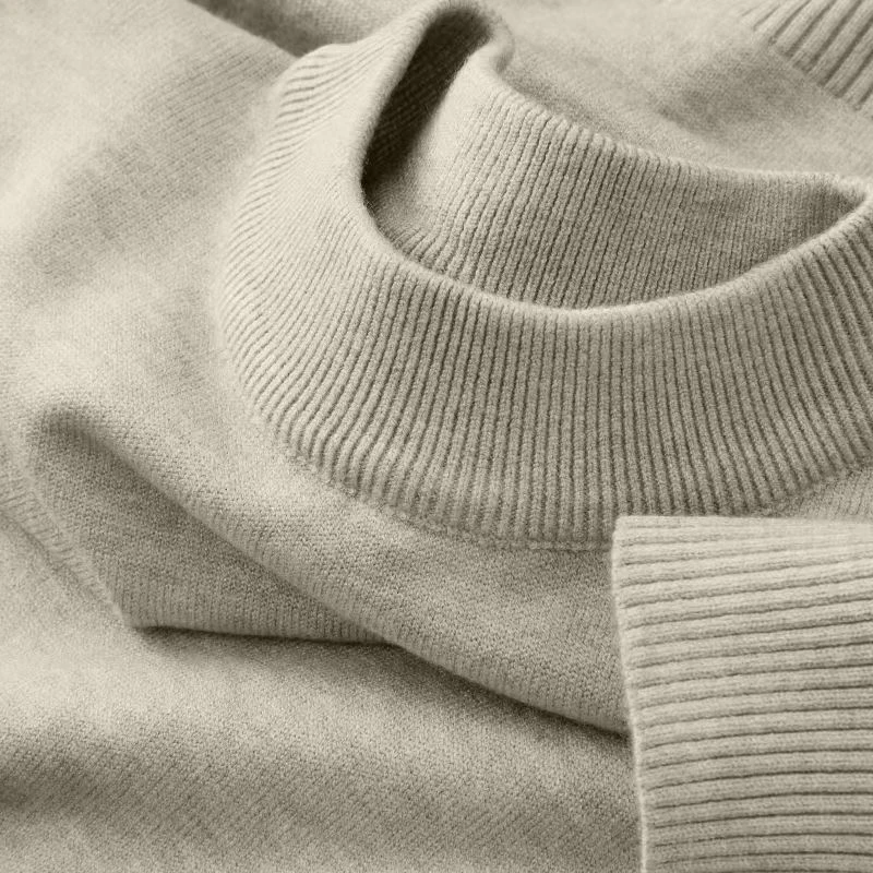 Autumn New Men's Casual Mock T - Ribbed Knit Sweater review and price