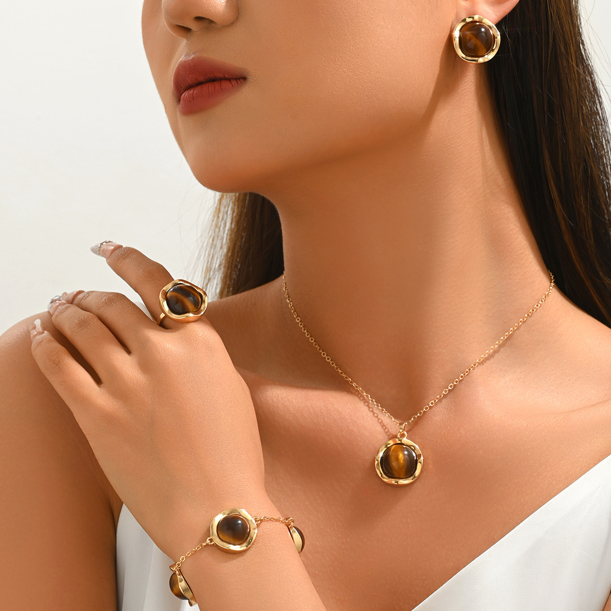 New Fashion EU Dubai 24K Gold  - Women'S Fashion Rings Gold review and price