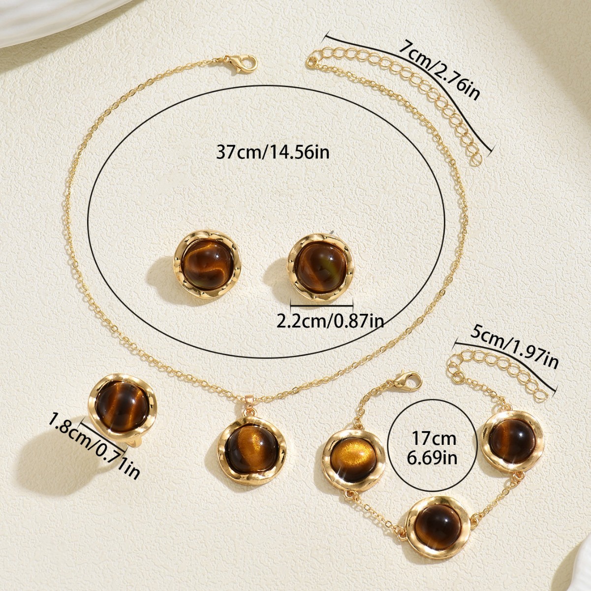 New Fashion EU Dubai 24K Gold  - Women'S Fashion Rings Gold review and price