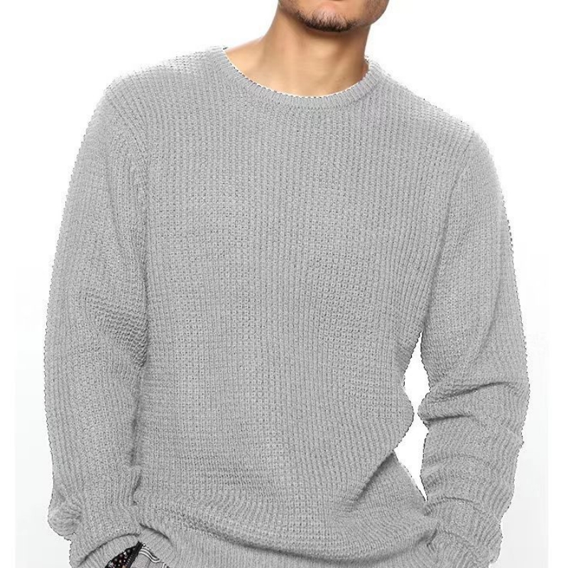 2026 Men Knitted Sweater Sprin - Ribbed Knit Sweater review and price