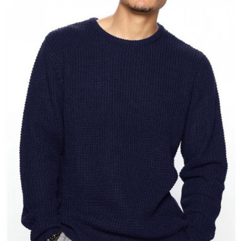 2026 Men Knitted Sweater Sprin - Ribbed Knit Sweater review and price