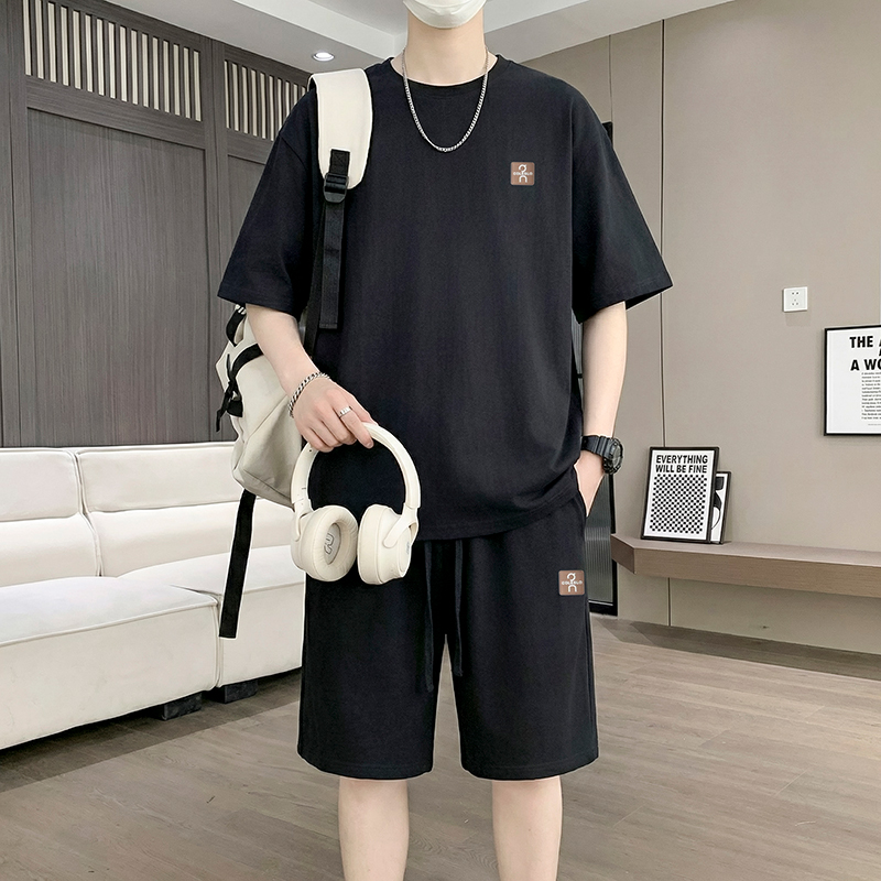 【T-Shirt + 5-Point Shorts】Men' - Tie Dye Two Piece review and price