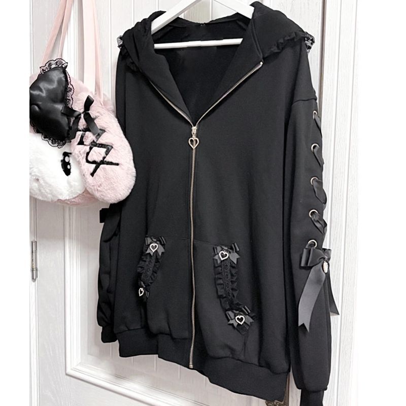 Women Winter Rabbit Ears Lolit - Women'S Fashion Zip Up Hoodies review and price