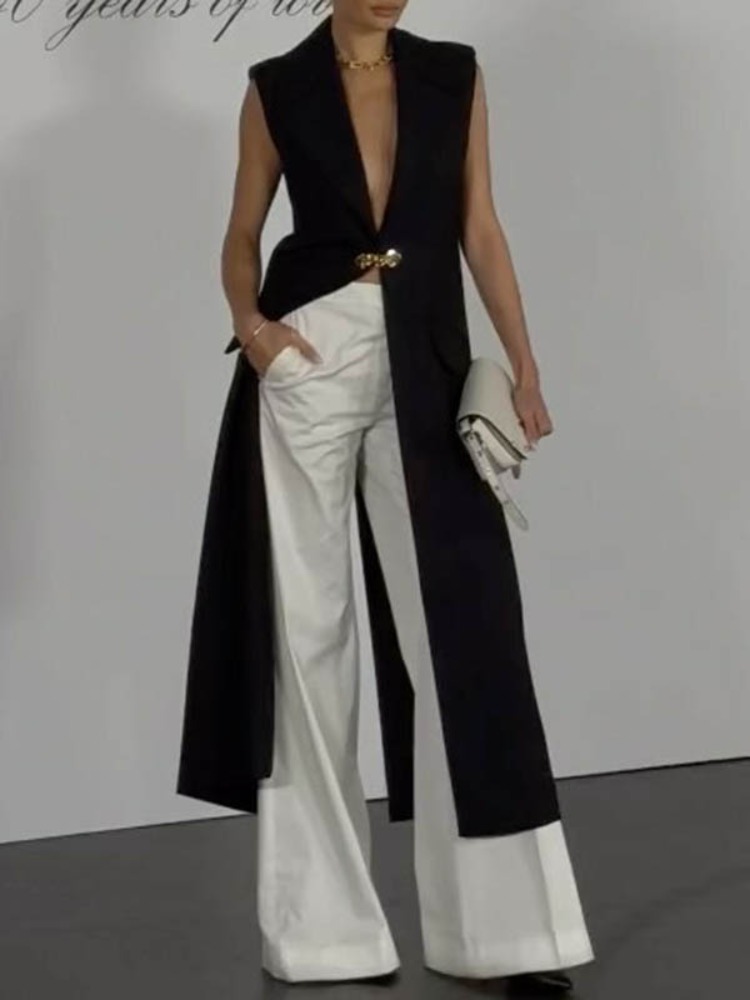 Women's Solid Black Sleeveless - Women'S Fashion Trends 2026 Spring Summer review and price