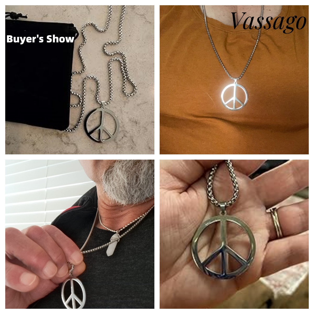 VASSAGO Hippie Style Peace Sig - Women'S Fashion In The 1960S review and price