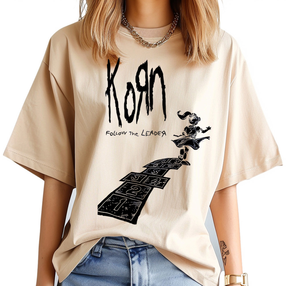 Korn t shirt women korean fash - Women'S Fashion In The 80S review and price